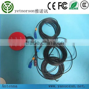 High Quality High Dbi External Vehicle Combo Gps/gsm/wifi Antenna With RG174 SMA Connector thumbnail-1