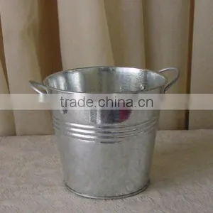 Metal Flower Pots/ Promotion Gift With 2 Handle thumbnail-1