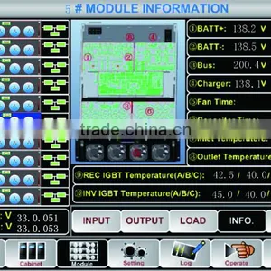 3phase High Frequency 600kva Modular Ups Power Supply thumbnail-6