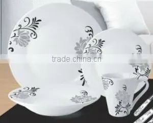 Super White Porcelain Modern Dinnerware Set Porcelainware thumbnail-4