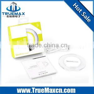Wireless Phone Charger Accessory Wireless Charger Qi Charging Pad for Apple Mobile Phone thumbnail-5