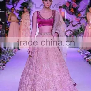 Heavy Lacha Lehenga Style Saree thumbnail-6