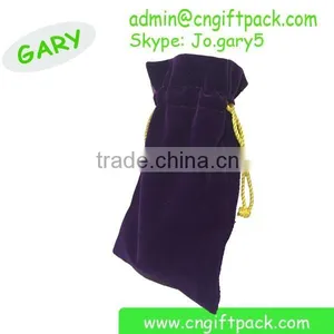 Grey Printed Velvet Packaging Bags for Phone Case thumbnail-6