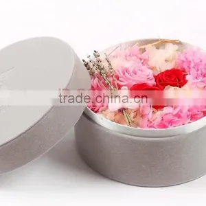 High Quality Cylinder Paper Flower Box ,paper Gift Box thumbnail-1