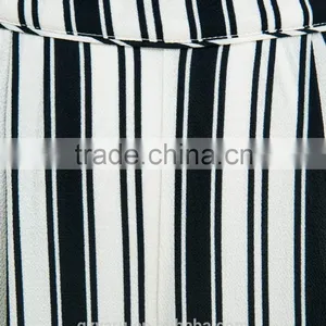 Lady Newest Fashion Women Teen Girls Slim Long Wide Legs Stripes Trousers thumbnail-5