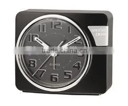 3D Arabic Numbers Touch LED Light Travel Alarm Clock thumbnail-1