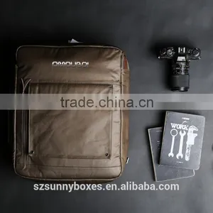 High Quality School Laptop Bag Tactical Vintage Backpack With Carry Handle thumbnail-3