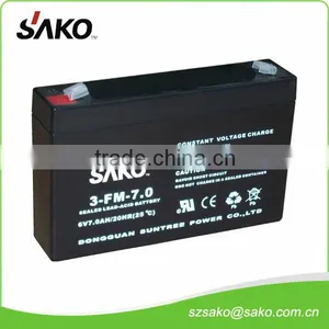 6V4.0AH Sealed Lead-acid Battery With 12 Months Quality Warranty And Low Price thumbnail-1