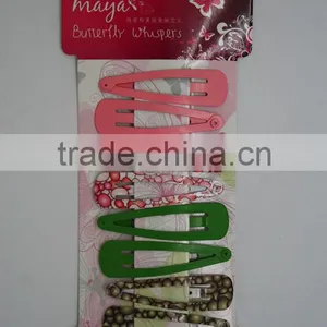 Hot Sale Baby Metal Snap Hair Clips thumbnail-1