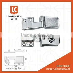 Zinc Alloy Glass Cabinet Hinges for Glass Doors thumbnail-1