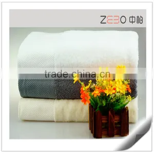 Newest Design Cotton Sateen Towel Solid Color Wholesale Used Bath Towels thumbnail-1