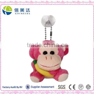 Monkey Plush Stuffed Animal Keychain 10cm thumbnail-3