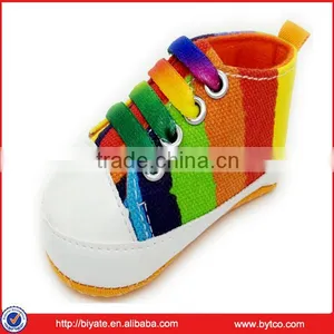 China Manufacturer Canvas Lace up Child Baby Shoes Customized Shoes for Sale Quality Choice thumbnail-1