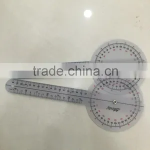 V-T020 360 Degrees Protractor,Best Quality Plastic Medical Finger Goniometer thumbnail-2