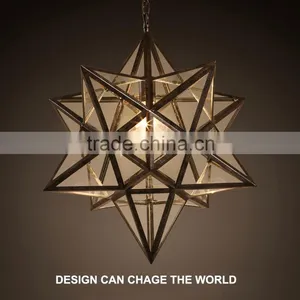 Antique Ancient Style Lamp Resin Glass Material Lighting Pendant Light thumbnail-4