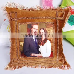 Blank Sublimation Coffee Square Pillow Cases thumbnail-2