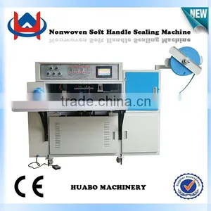 Ultrasonic Welding Nonwoven Fabric Bag Loop Handling Sealing Machine thumbnail-1