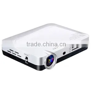 Portable Home Theatre Android 3D Wifi Bluetooth Dlp Mini Beamer With hd 1080p thumbnail-3