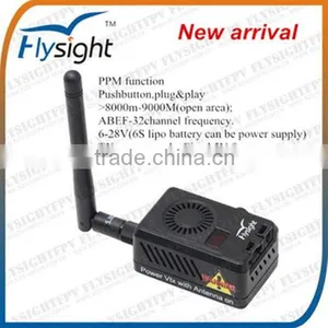 5.8Ghz FPV Long Range Wireless Audio Video Transmitter Receiver For RC Futaba Flight Simulator Dji Phantom Quadcopter thumbnail-2