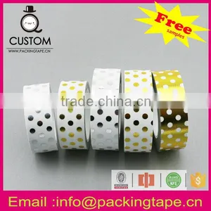 Professional Printing Gold Stamping Washi Tape thumbnail-1