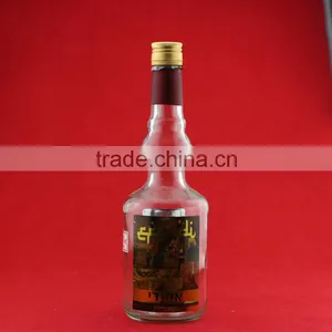 Good Quality Printing Flower Bottles Fancy Wildesd Turkeyleg Bottles 700ml Empty Liqueur Bottles thumbnail-6