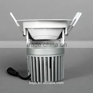 Adjustable 10w Recessed Wall Wash Cob Led Downlight for Shop thumbnail-3
