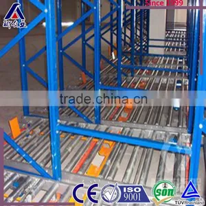 Economical Steel Gravity Pallet Racking/warehouse Factory Storage Racks/gravity Pallet Racking thumbnail-1