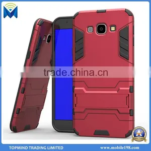 Shockproof Phone Armor Case 2 in 1 Hybrid TPU PC Case for Samsung Galaxy A7 thumbnail-1