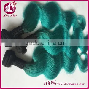 2016 Very Popular 100% Human Virgin Brazilian Hair Ombre Color Hair Extensions thumbnail-5