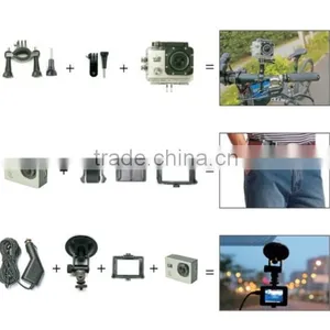 Multipurpose HD DVR SJ6000 Video Sport go Pro Camera Extreme Sport Helmet Action Camera+monopod thumbnail-5