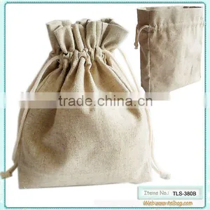 Eco-friendly Jute Drawstring Bag thumbnail-1