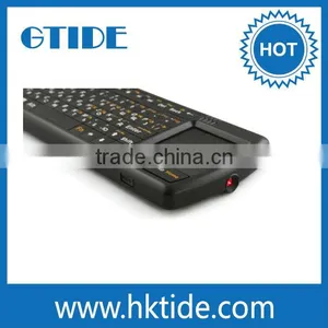 2.4g Remote Control Mouse + Wireless Touchpad Keyboard for pc tv Box thumbnail-3