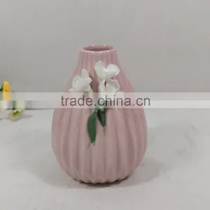 Wholesales MOQ Small Ceramic Flower Vase thumbnail-2