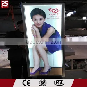 Advertising Aluminum Snap Frame Ultrathin Led Light Box thumbnail-1