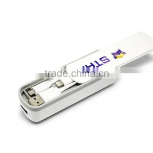 Mobile Phone Charger Keychain 2000mAh Power Bank, Storage Box Mini Portable Power Bank Charger Wholesale thumbnail-1