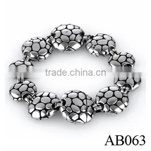 925 Silver Jewelry, Sterling Silver Bracelet, Infinity Bracelet,Stainless Steel Heavy Bracelet thumbnail-2