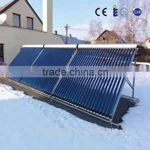Solar Keymark Approved Heat Pipe Evacuated Tube Solar Collector for Solar Heating System thumbnail-1