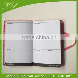 Hardcover Notebook Spiral Notebook Calendar thumbnail-3