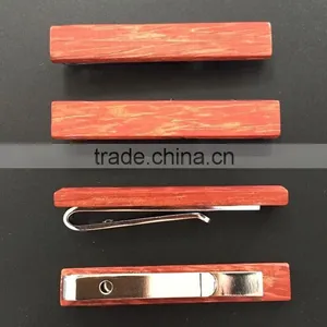 2016 Hot Selling Wood Tie Clip & Mens Tie Bar & Fashion Tie Pin TPW007 thumbnail-1
