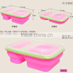 2016 New Bento Storage With Spoon Microwave Food Container Dinner Plate thumbnail-2