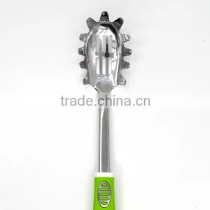 FDA LFGB Grade Hot Sale Popular Commercial Stainless Steel Pasta Spoon thumbnail-3