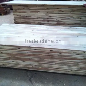 Rubber Wood Finger Joint or Acacia Finger Joint, Sanded Paper at Least 180 Grits, No Delamination, Split for Making Door thumbnail-5