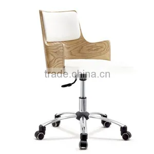 Foshan China Mainland Bent Plywood Office Computer Desk Chair / Table Chair thumbnail-3