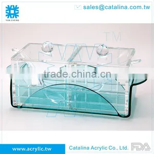 Acrylic Plastic Salt Sugar Pot Set With Spoon thumbnail-2