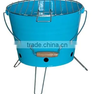 10 Inch Different Color Charcoal BBQ Barbecue Grills thumbnail-2