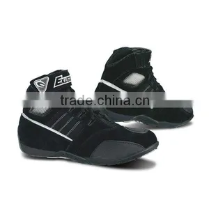 Short Footwear Design, Velcro and Strap Motorcycle Touring Boots thumbnail-1