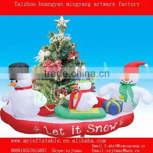 Polyeter Taffeta New Year Tree Ornaments thumbnail-1