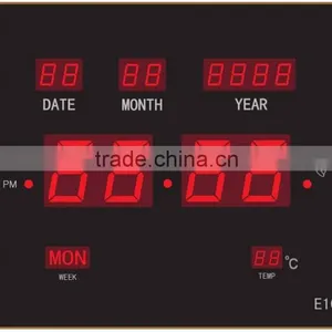 Digital Calendar Home Decor Indoor Digital Clock Small Digital Clock thumbnail-1