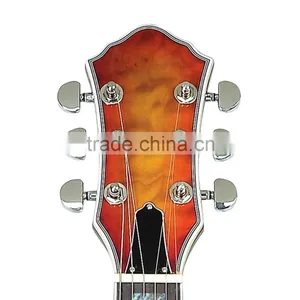 Factory Production Mahogany Jazz Guitar Best Price thumbnail-5