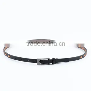 2016 NEW Design Fashion pu Belt for Woman With Wearing Rope thumbnail-2